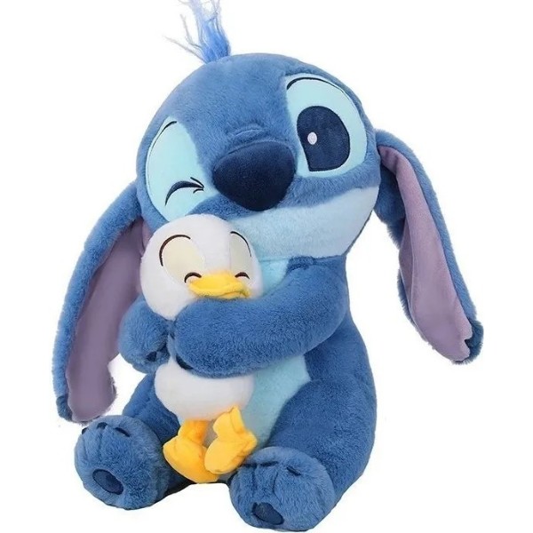 Фото - М'яка іграшка STITCH Стич з качкою 40 см (6928270764696)